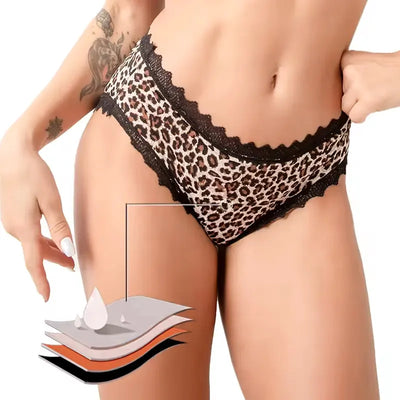 CULOTTE MENSTRUELLE LEOPARD